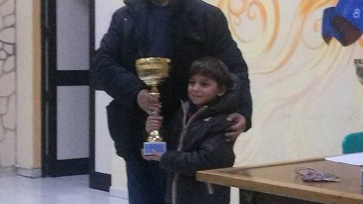 Luca, 1° Classificato Under 8