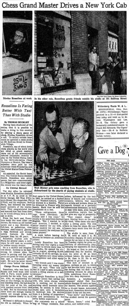 articolo su Rossolimo