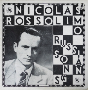 Copertina di un disco di Rossolimo